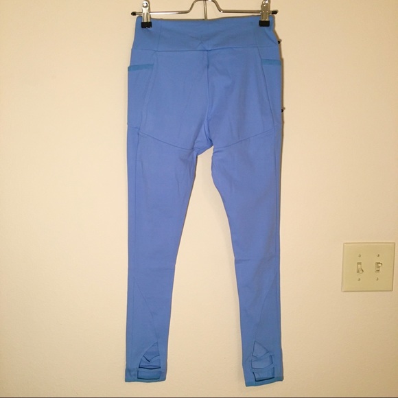 GYMSHARK MALIBU BLUE POISE LEGGINGS - Picture 7 of 7